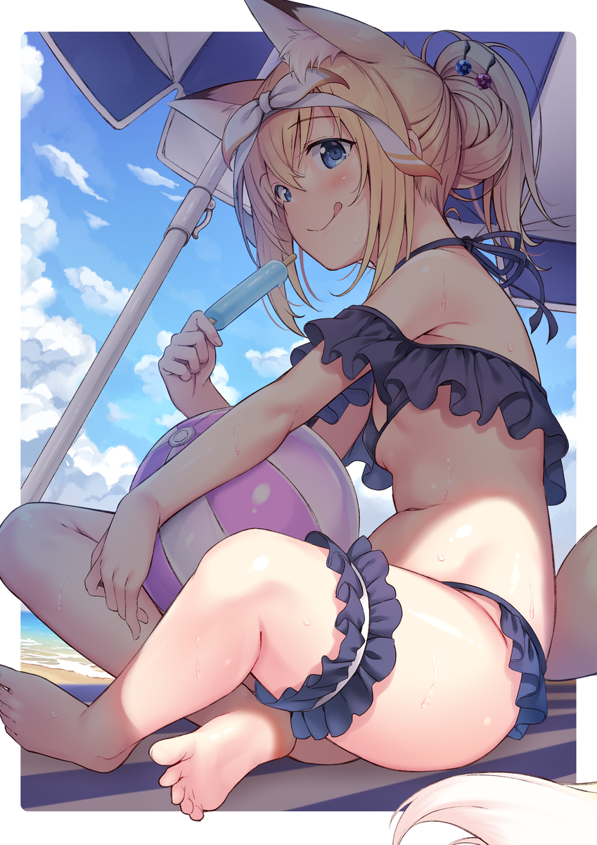 This is a pixiv picture whose title is すずはサマー.