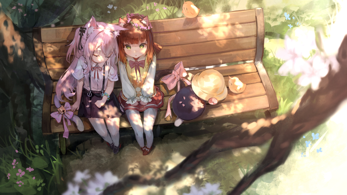This is a pixiv picture whose title is おひるね.
