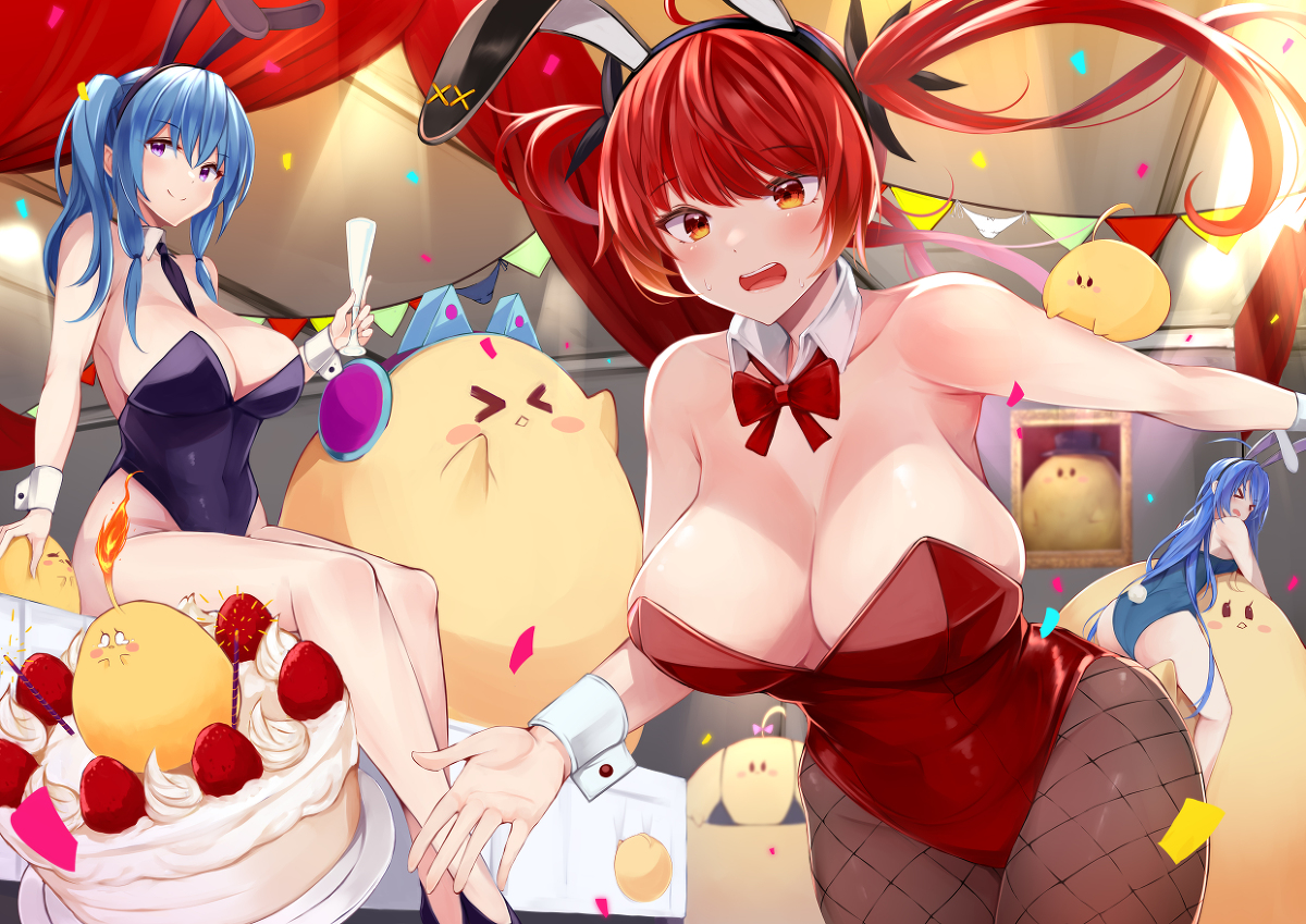 This is a pixiv picture whose title is アズレン5周年！！.