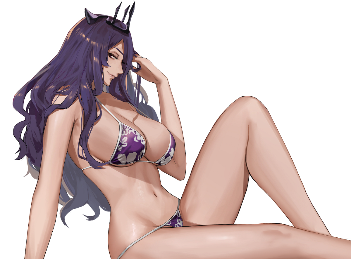 This is a pixiv picture whose title is カミラ Camilla.
