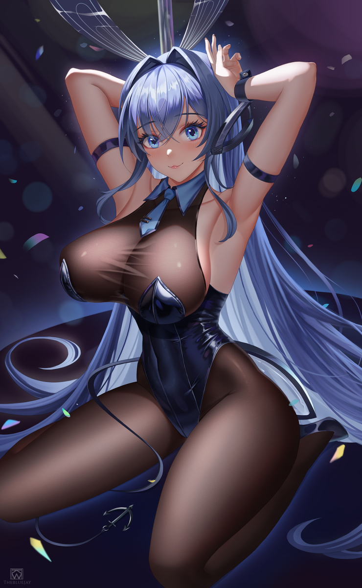 This is a pixiv picture whose title is Bunny Girl New Jersey.