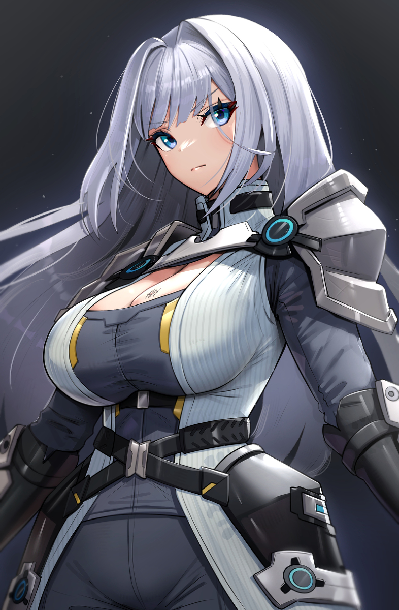 This is a pixiv picture whose title is エセル軍務長.