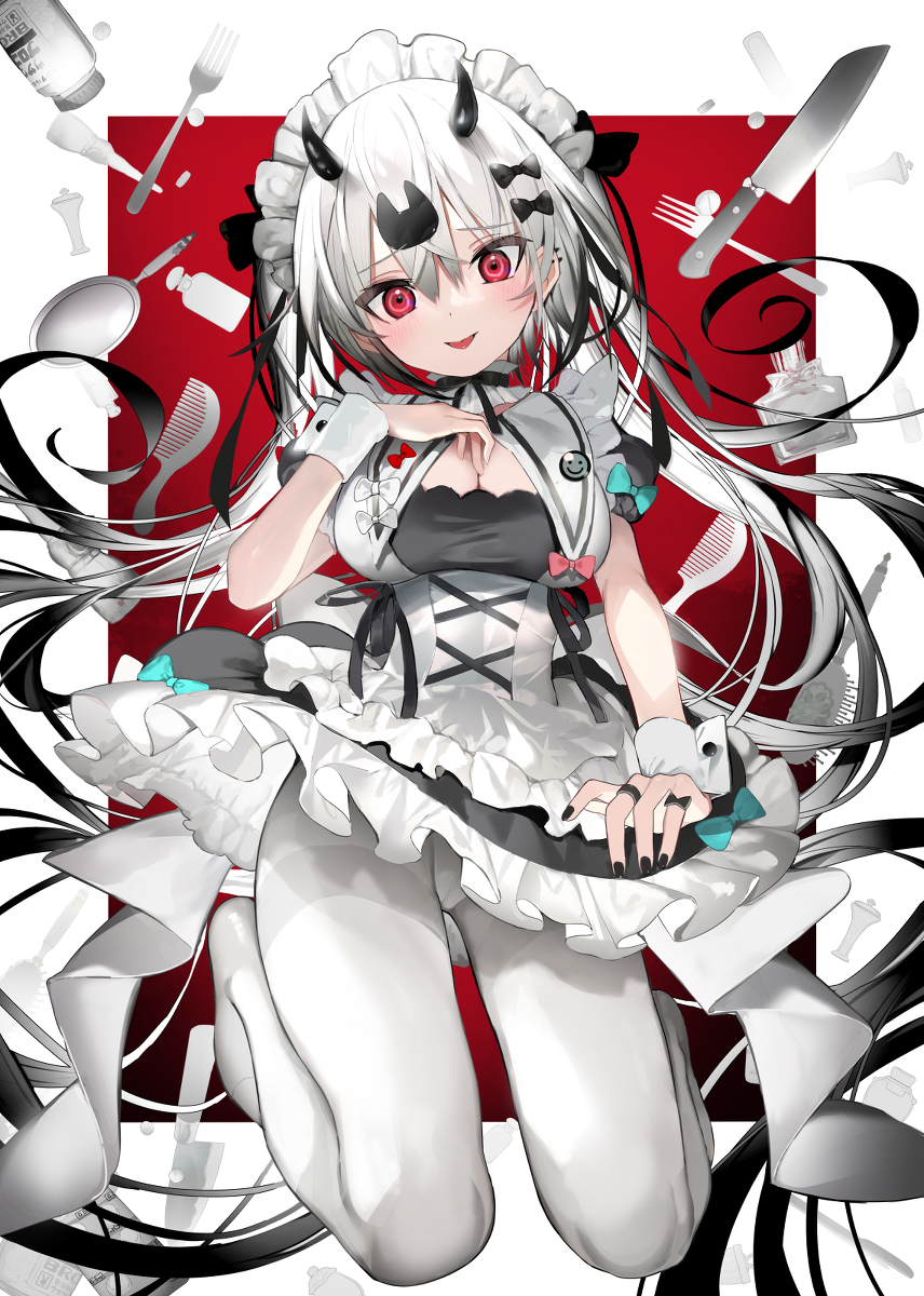 This is a pixiv picture whose title is 「ぼくが刺したい」.