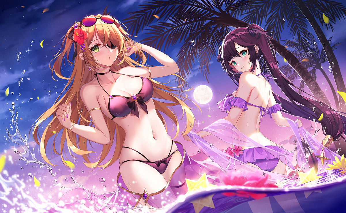 This is a pixiv picture whose title is 海边.