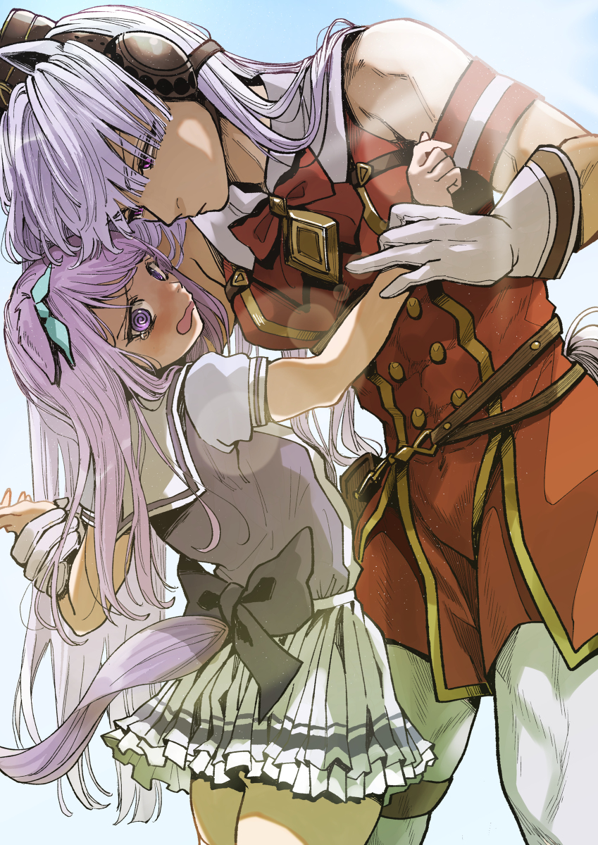This is a pixiv picture whose title is （なんですのー！？）（ちっせー…）.
