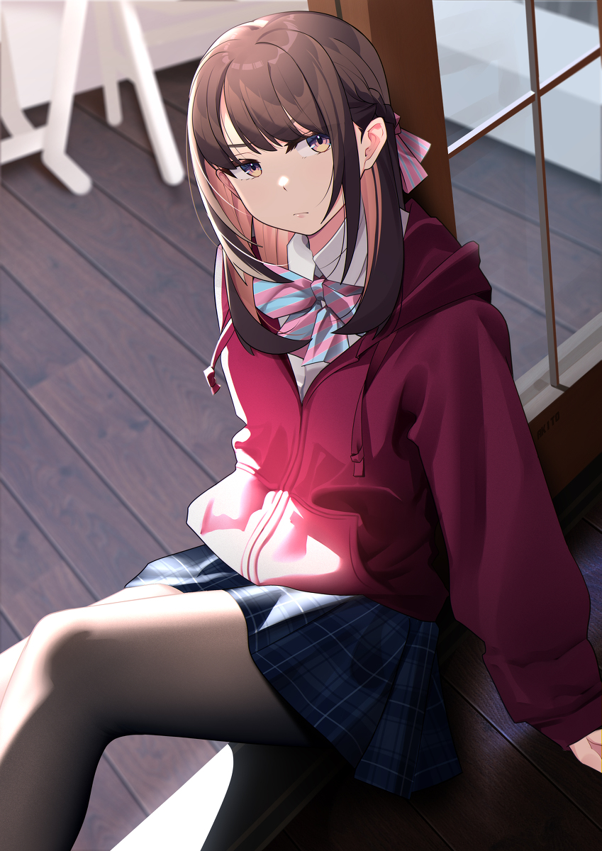This is a pixiv picture whose title is 写真  等你回家的妹妹❤  若叶.
