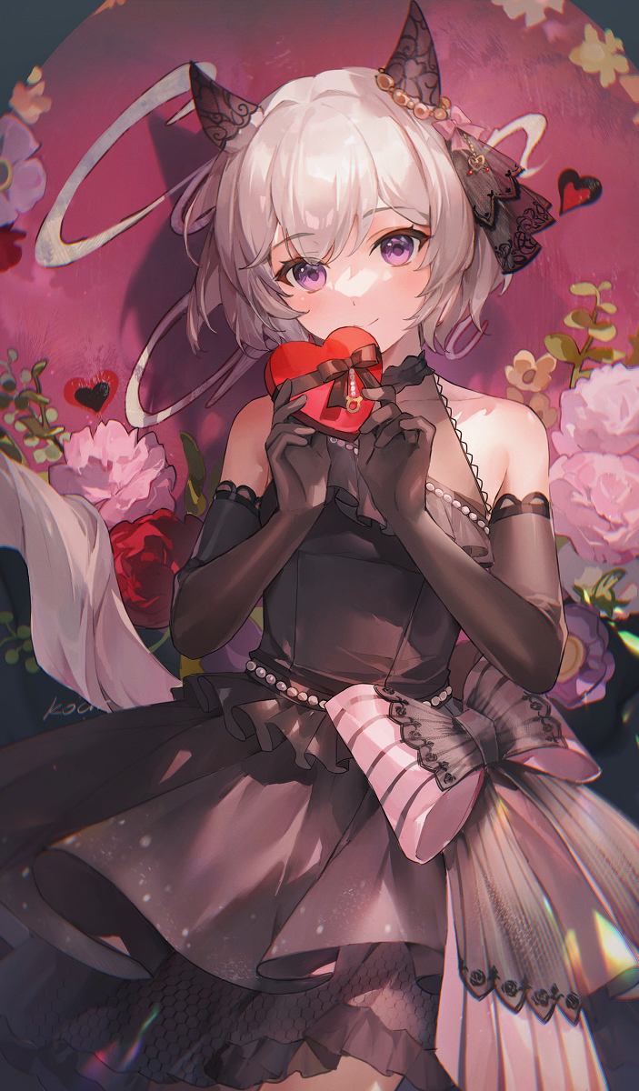 This is a pixiv picture whose title is 💐.