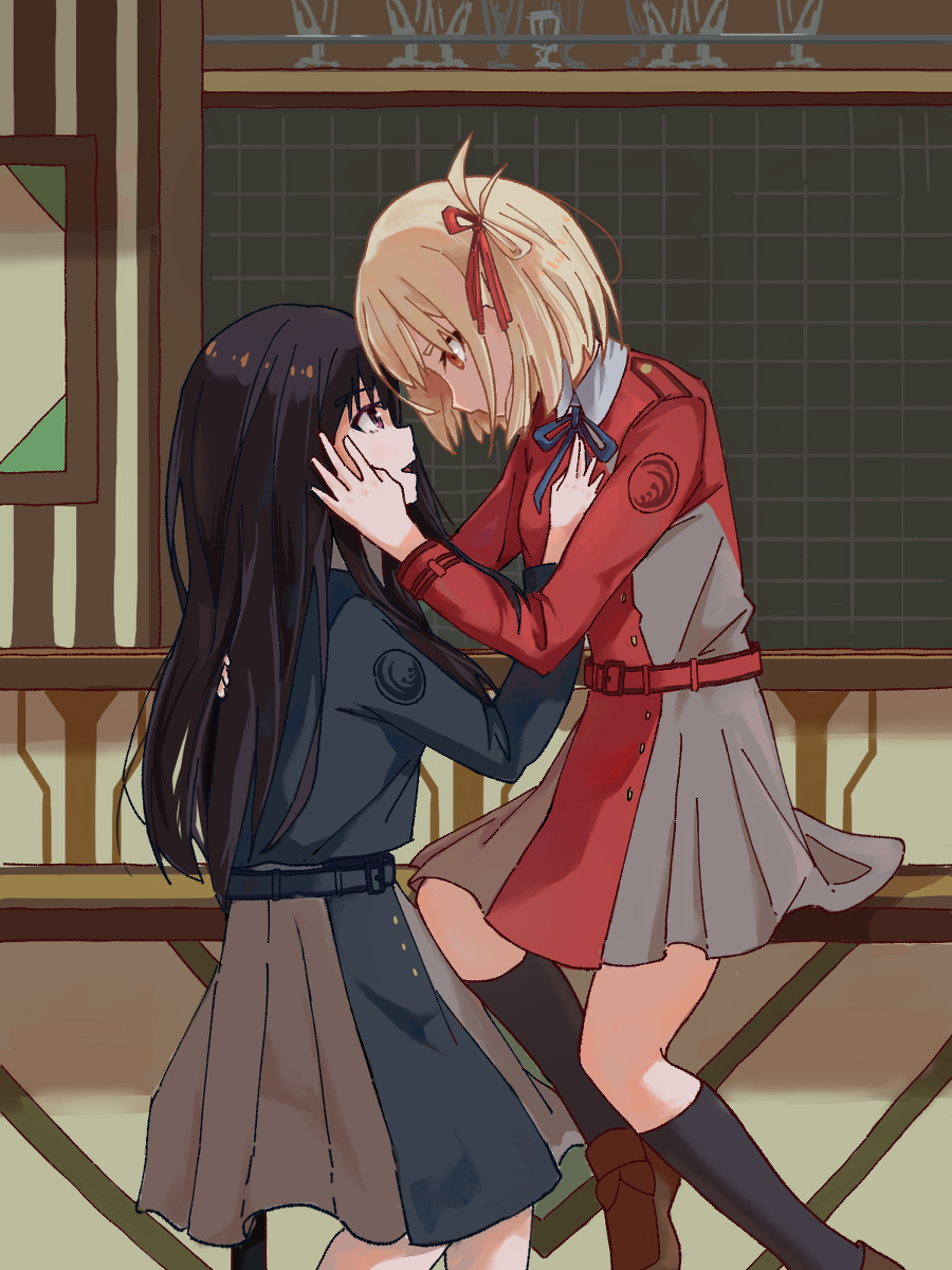 This is a pixiv picture whose title is ちさと＆たきな.