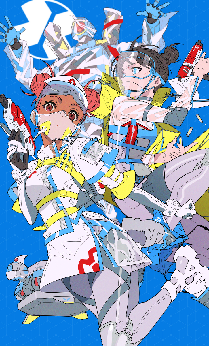 This is a pixiv picture whose title is ANTI-VIRUS.