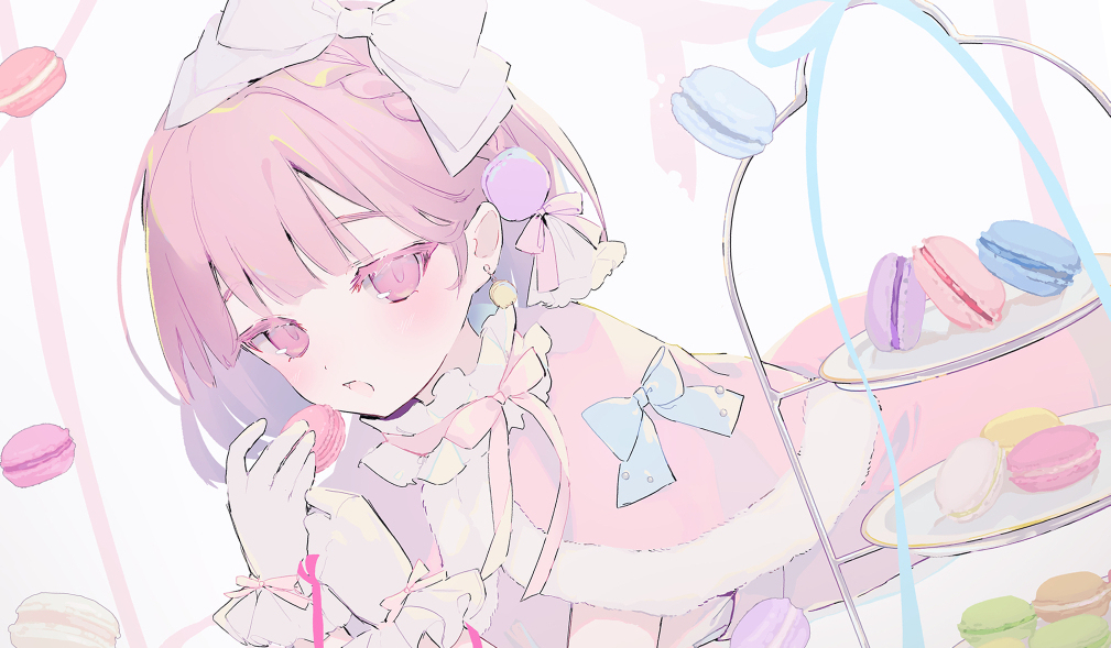 This is a pixiv picture whose title is マカロン.