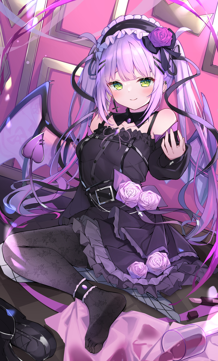 This is a pixiv picture whose title is Dark Towa-sama.