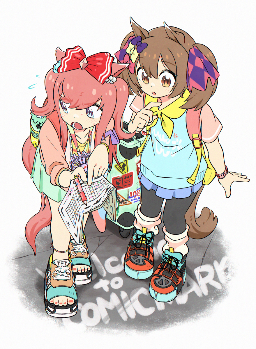 This is a pixiv picture whose title is いざ行かん真夏の戦場へ.