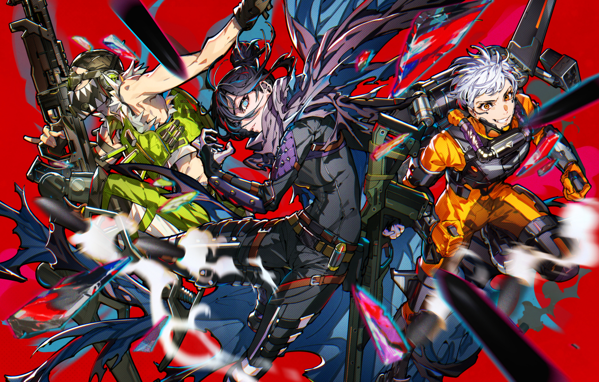 This is a pixiv picture whose title is APEX.