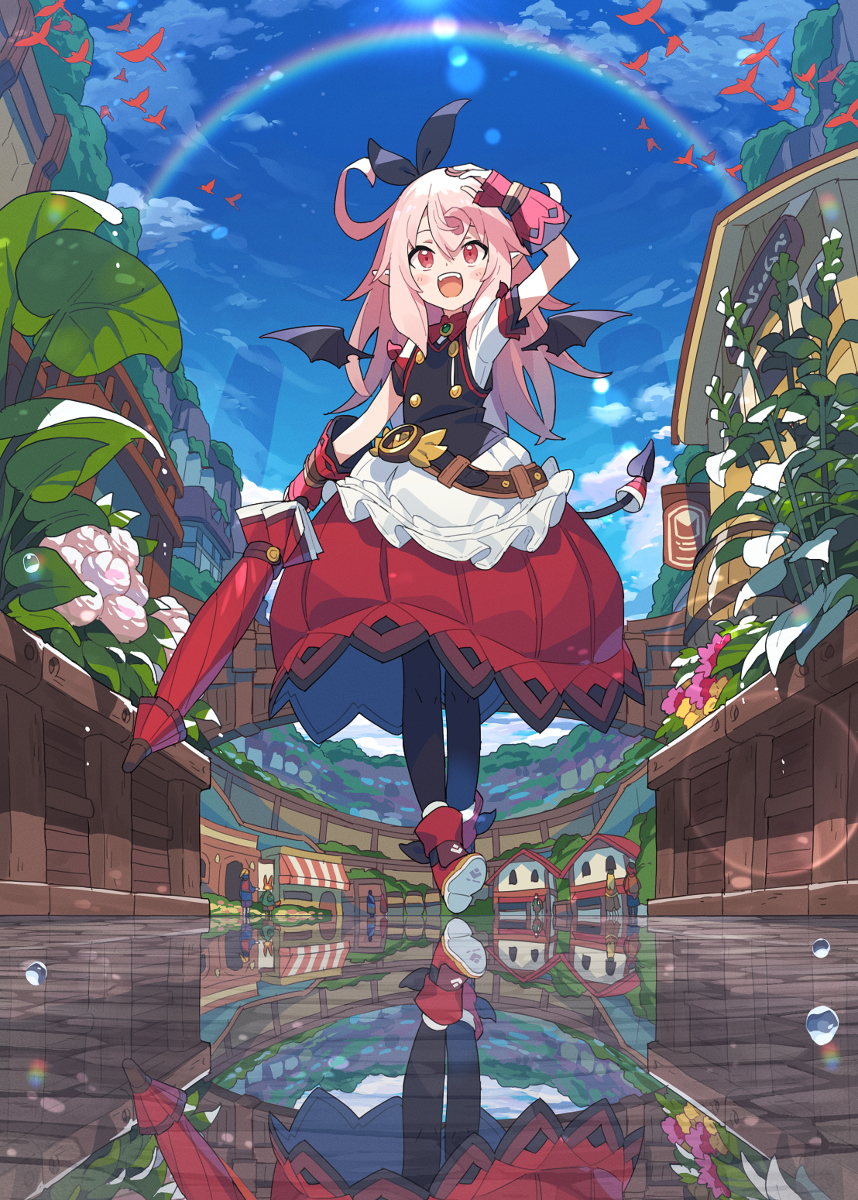 This is a pixiv picture whose title is あめあがり.