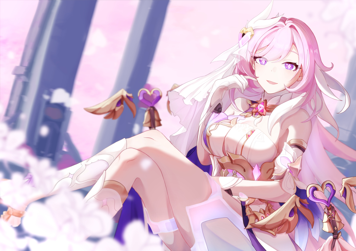 This is a pixiv picture whose title is Elysia.