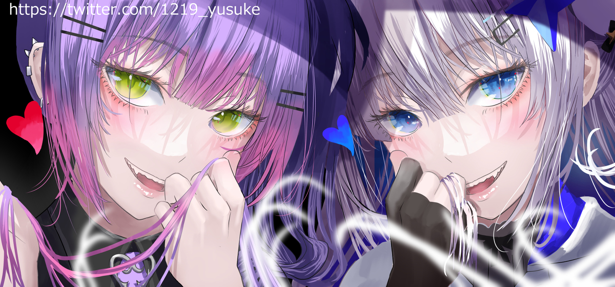 This is a pixiv picture whose title is かなとわ.