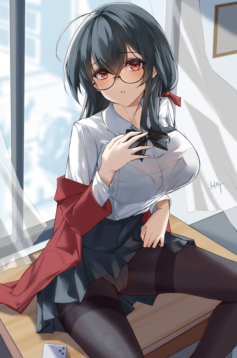 This is a pixiv picture whose title is jk大凤.