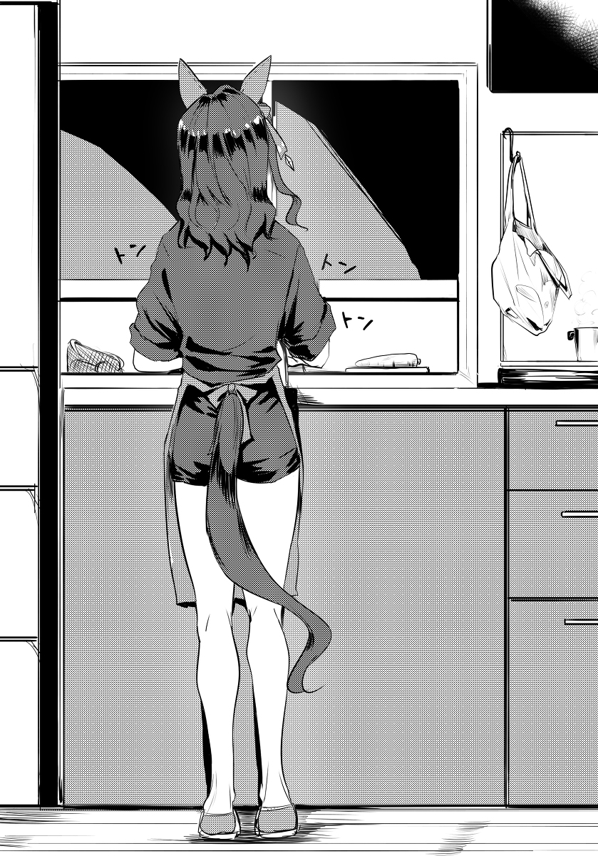 This is a pixiv picture whose title is 後ろ姿.