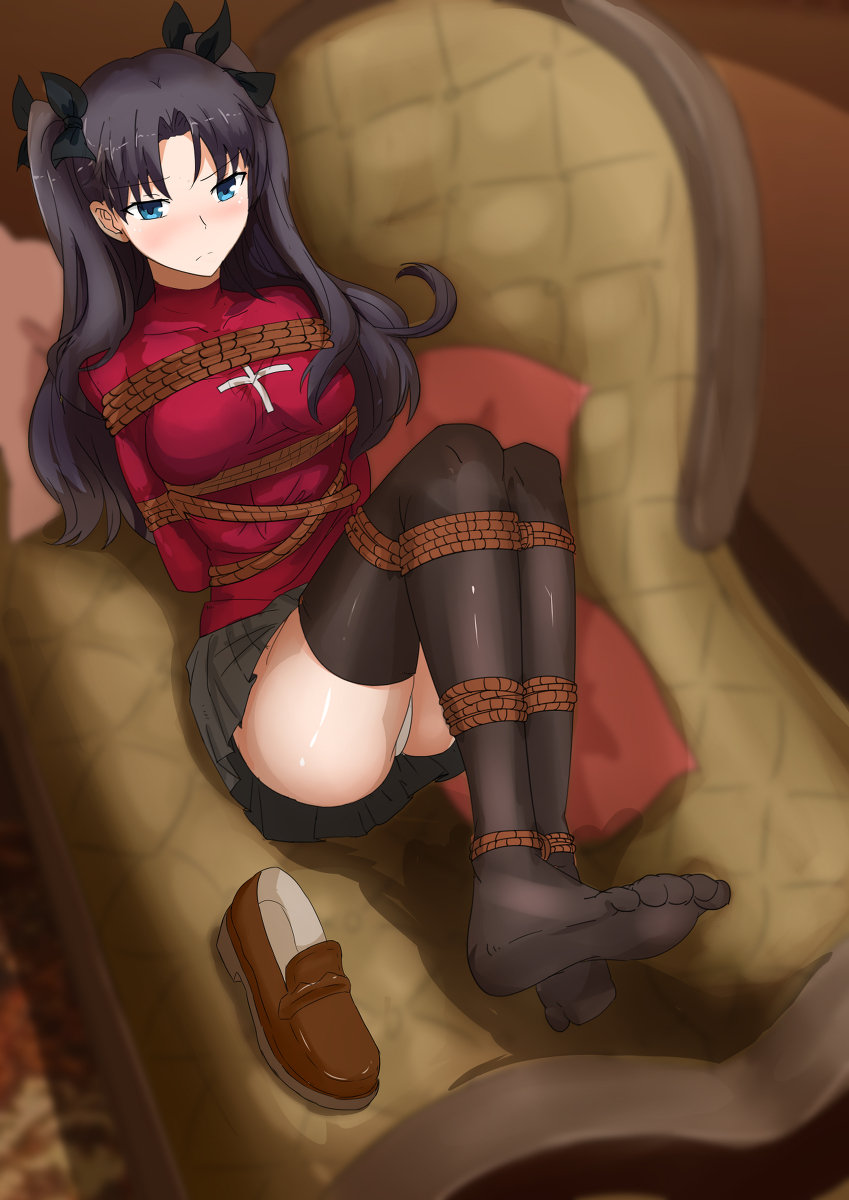 This is a pixiv picture whose title is 远坂凛.