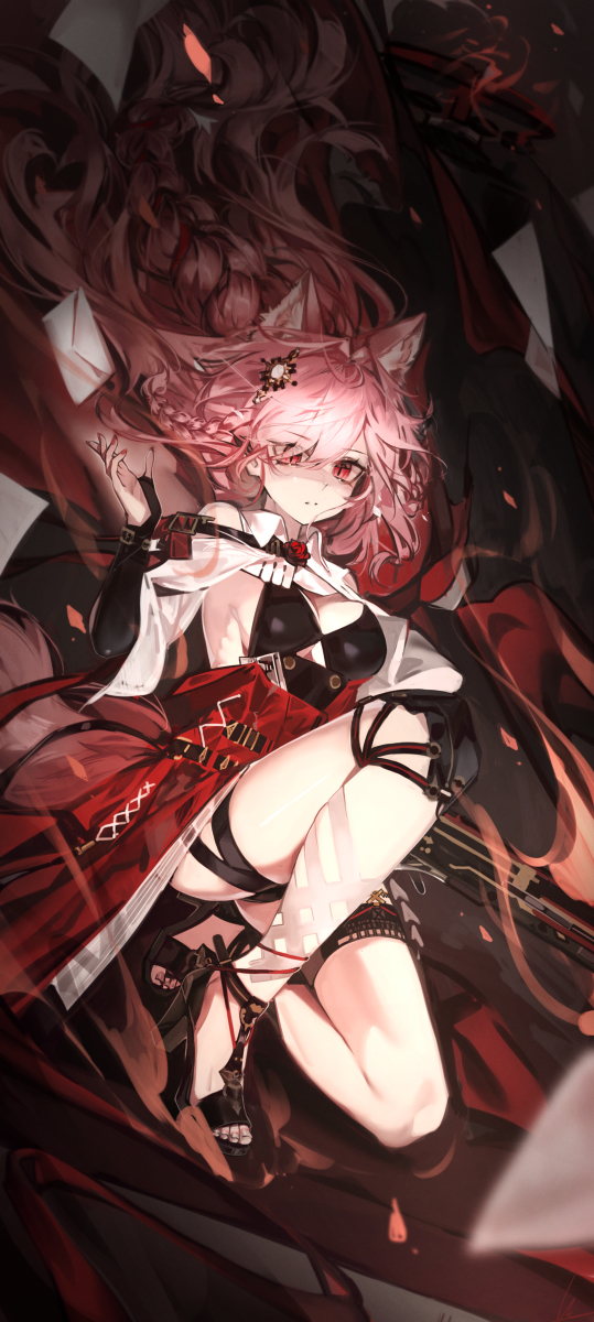 This is a pixiv picture whose title is 鸿雪.