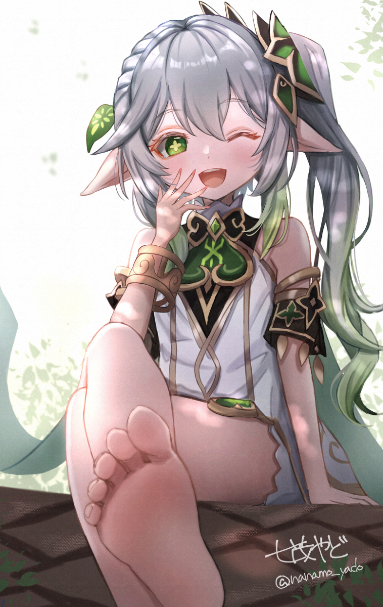 This is a pixiv picture whose title is ナヒーダちゃん🌿.