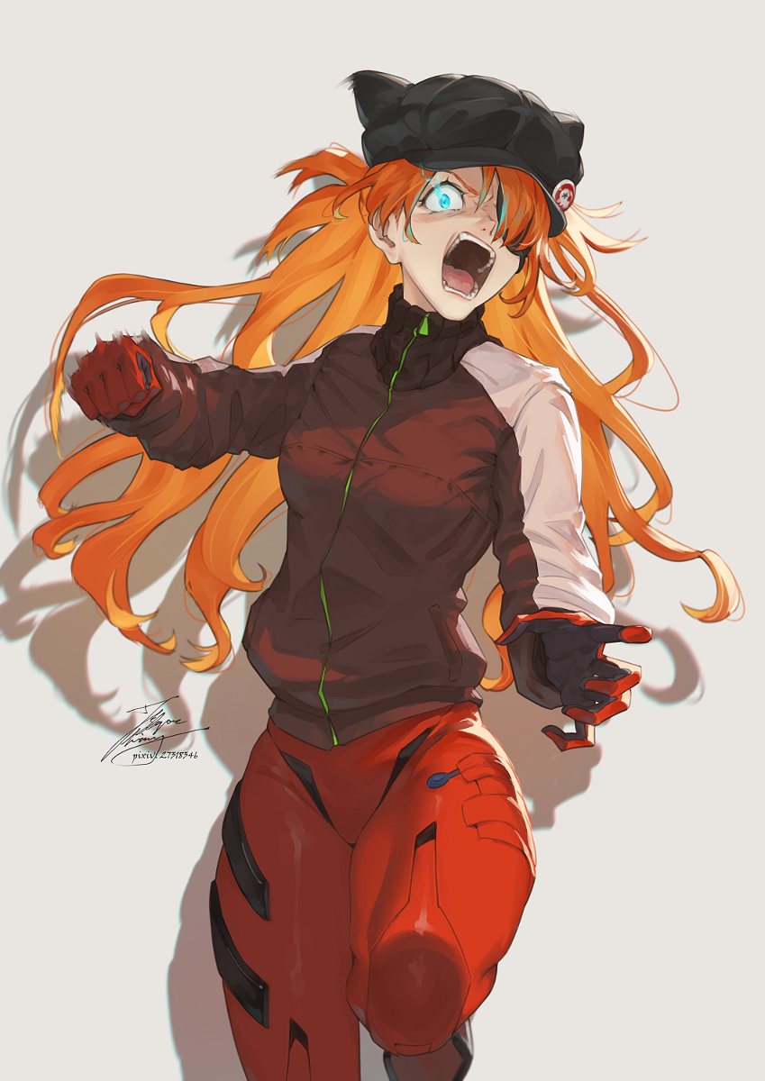 This is a pixiv picture whose title is アスカ.