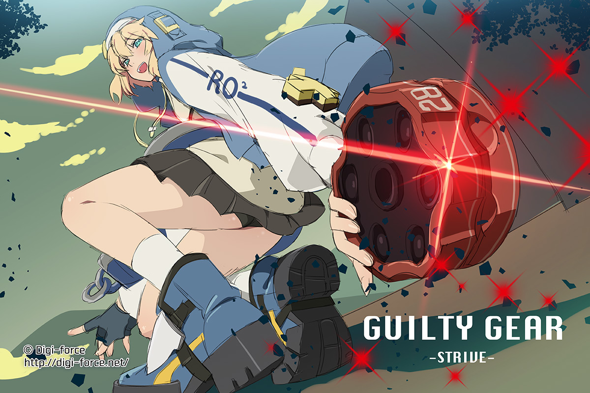 This is a pixiv picture whose title is GUILTY GEAR -STRIVE- ブリジット.