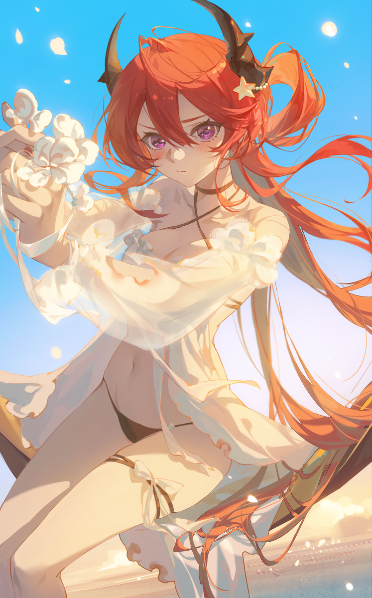 This is a pixiv picture whose title is Surtr.