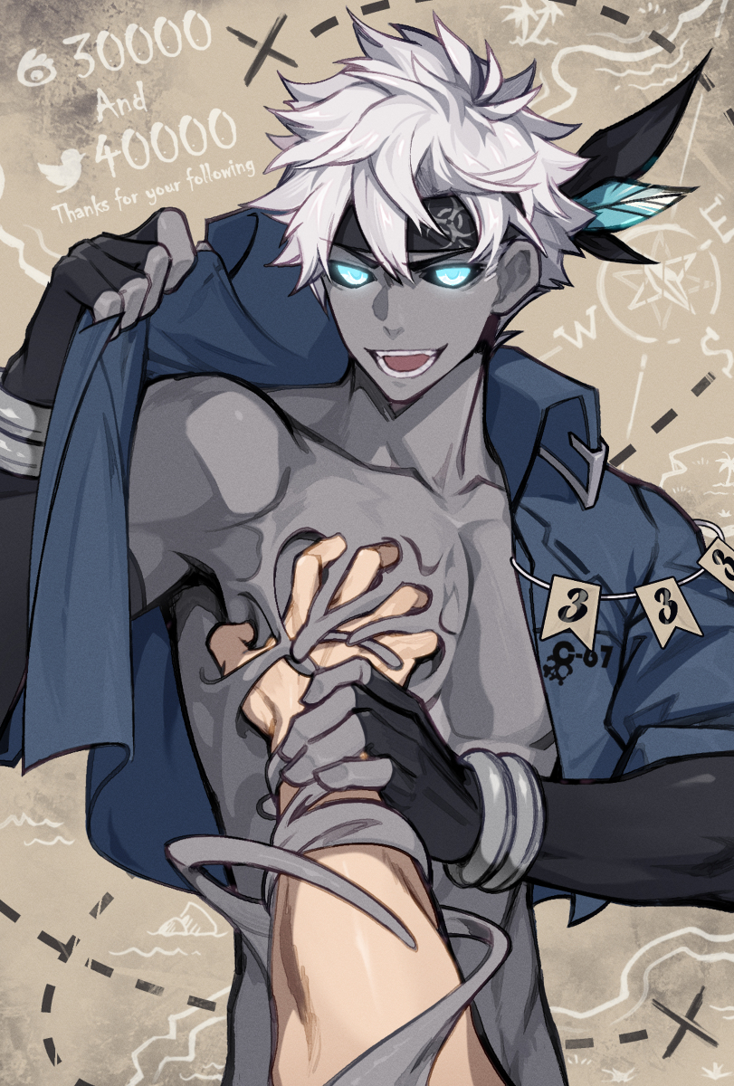 This is a pixiv picture whose title is \♣♣/.