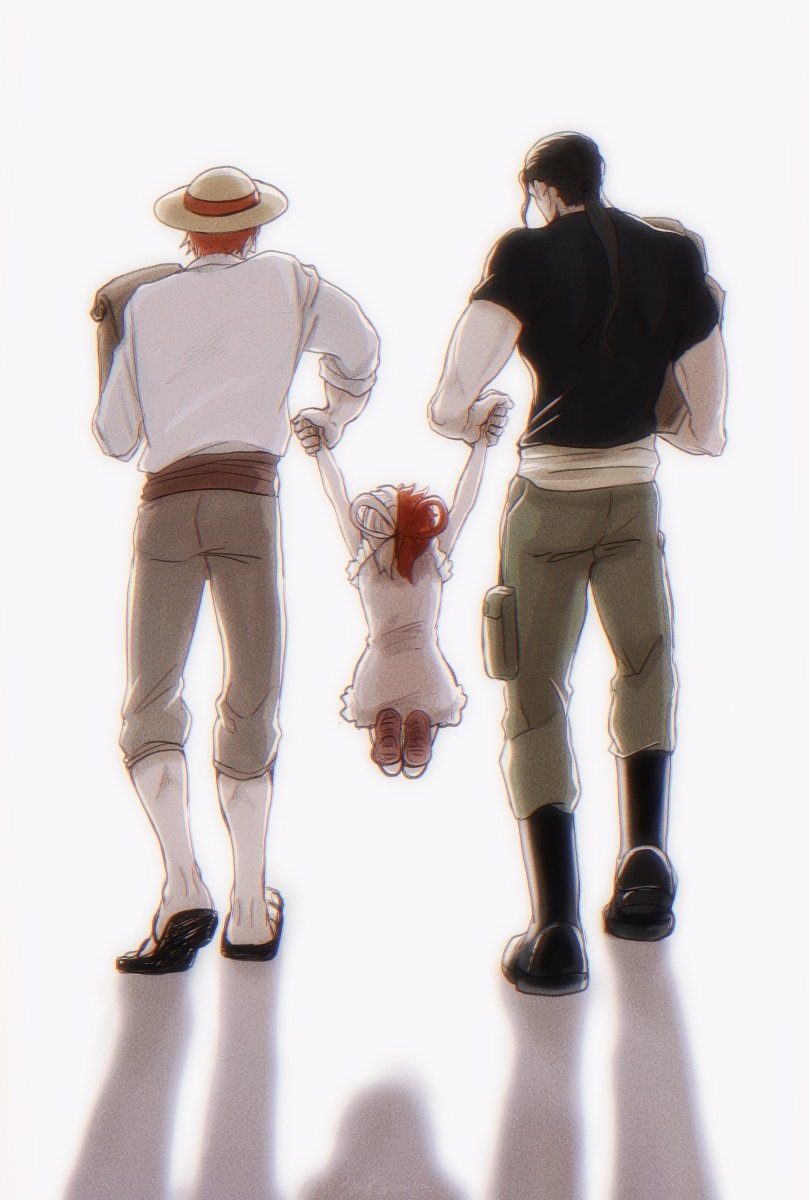 This is a pixiv picture whose title is 在りし日の思い出.
