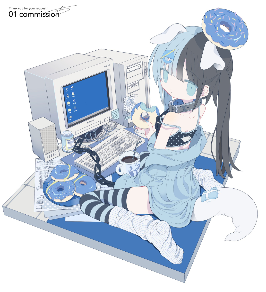 This is a pixiv picture whose title is -.