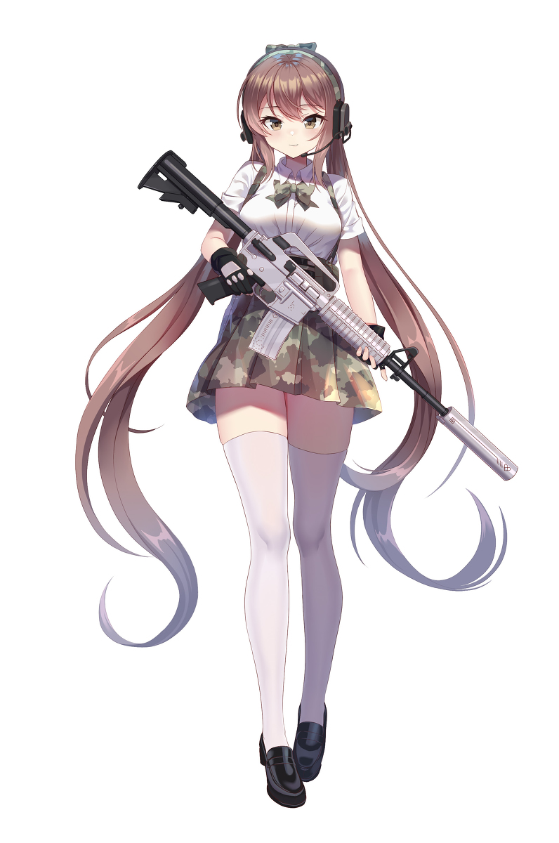 This is a pixiv picture whose title is 新衣装 战术制服.