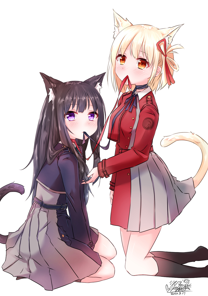 This is a pixiv picture whose title is 今期の個人的覇権アニメ.