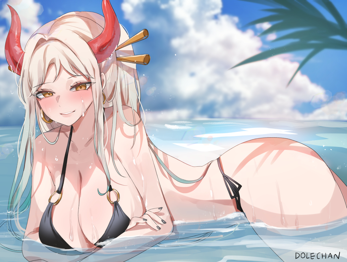 This is a pixiv picture whose title is doodle.