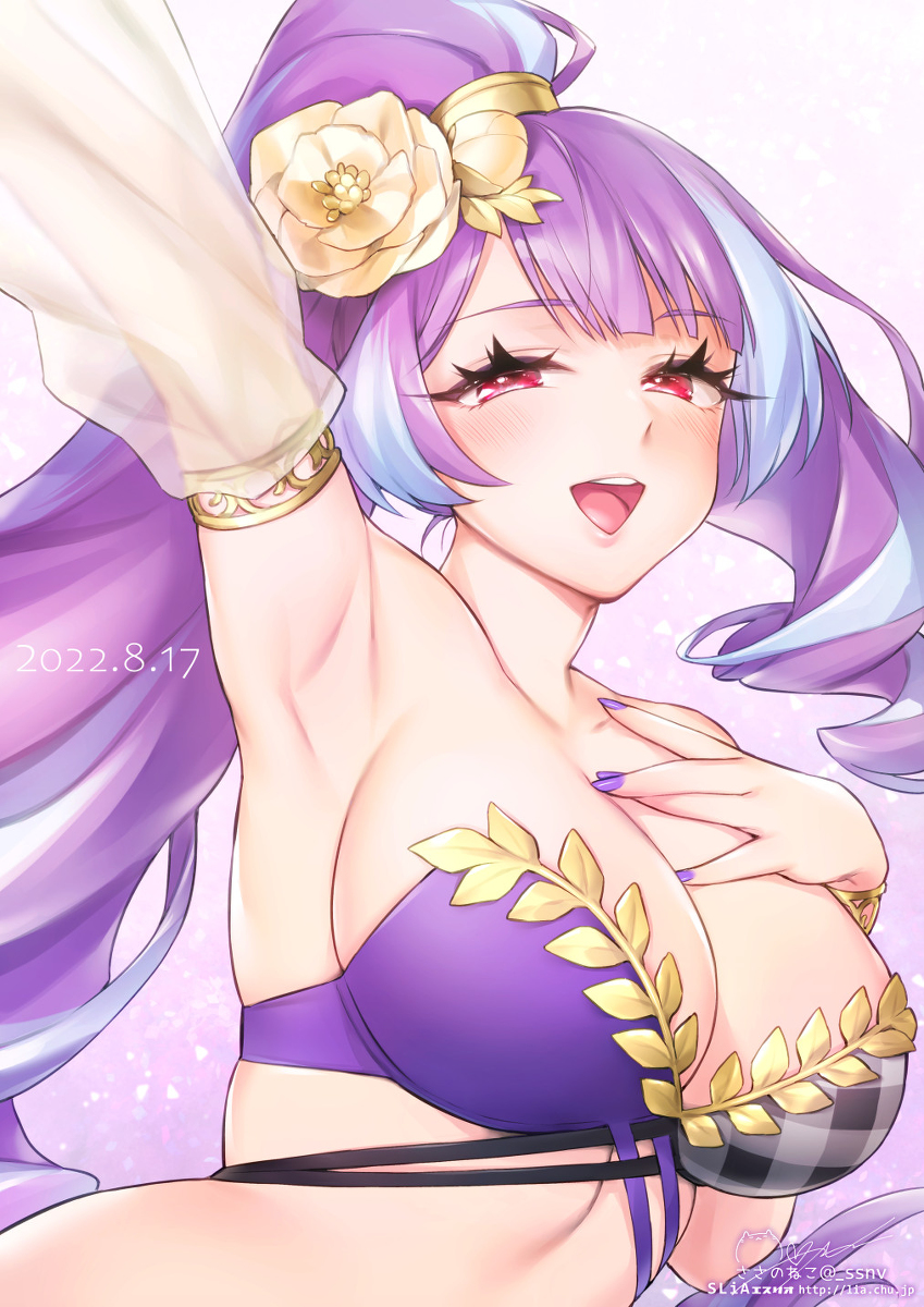 This is a pixiv picture whose title is 美雲ちゃんおめでとう2022.
