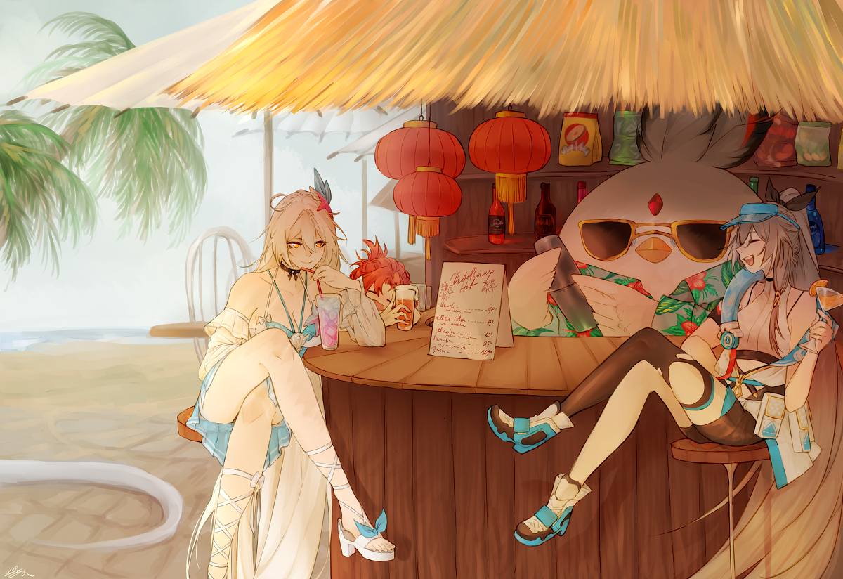 This is a pixiv picture whose title is summer.