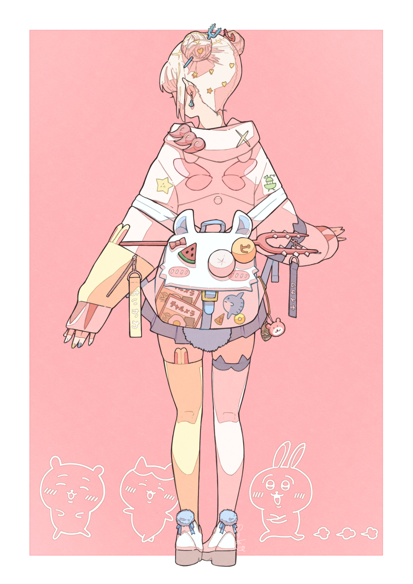 This is a pixiv picture whose title is ちいかわファッション.