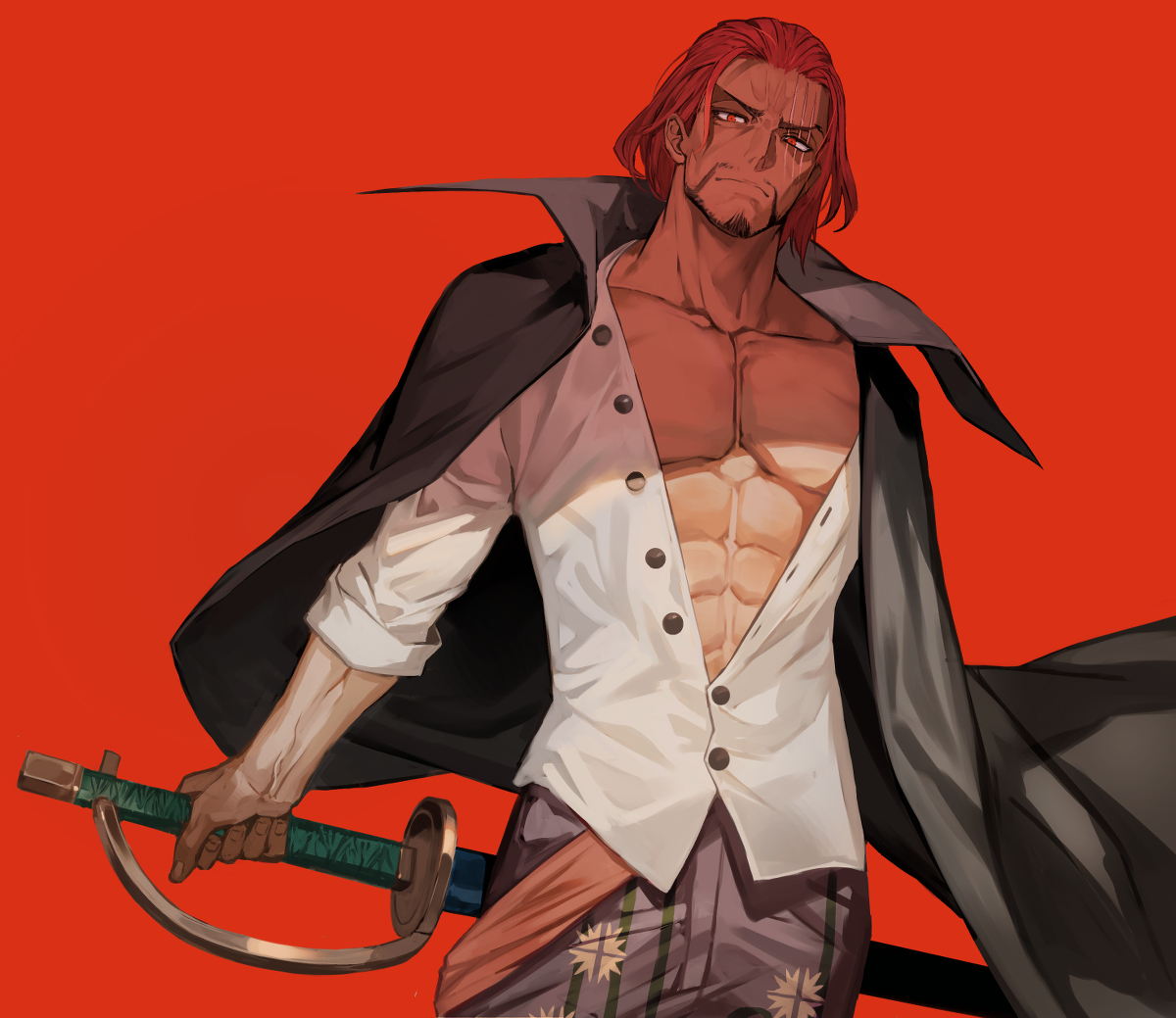 This is a pixiv picture whose title is FILM RED.