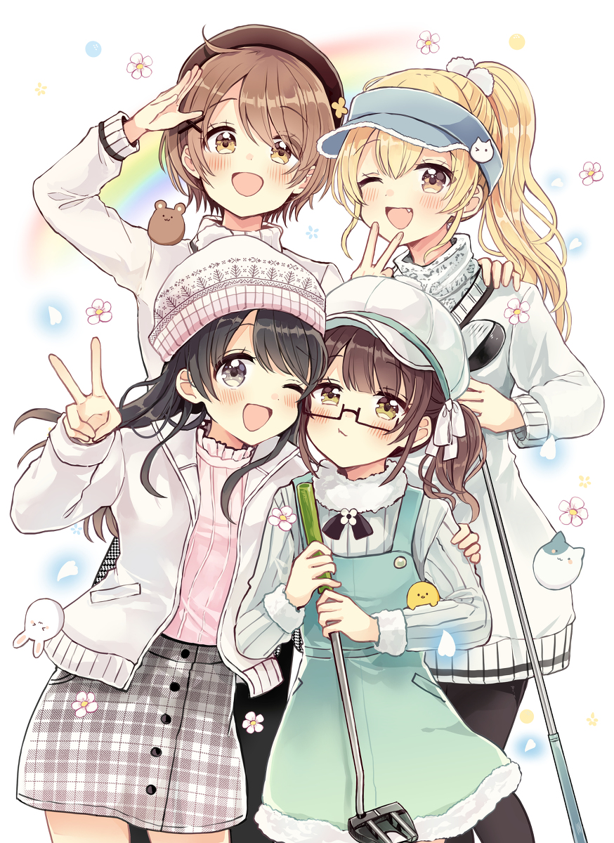 This is a pixiv picture whose title is 「すいんぐ!!」４巻.