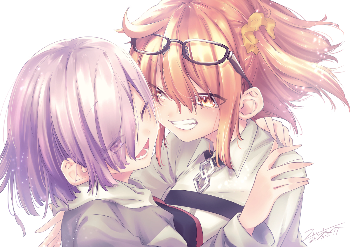 This is a pixiv picture whose title is なかよし.