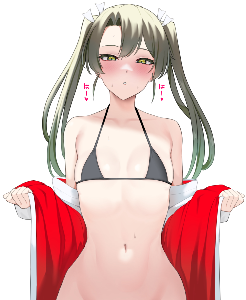 This is a pixiv picture whose title is 発情瑞鶴.