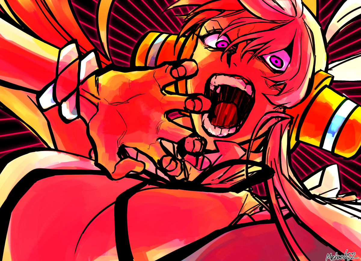 This is a pixiv picture whose title is 逆光.