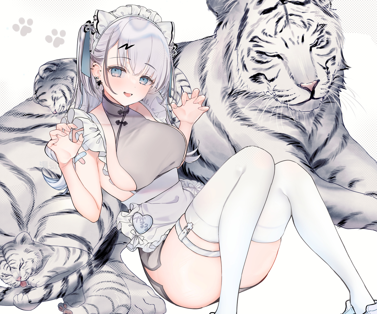 This is a pixiv picture whose title is がおがお.