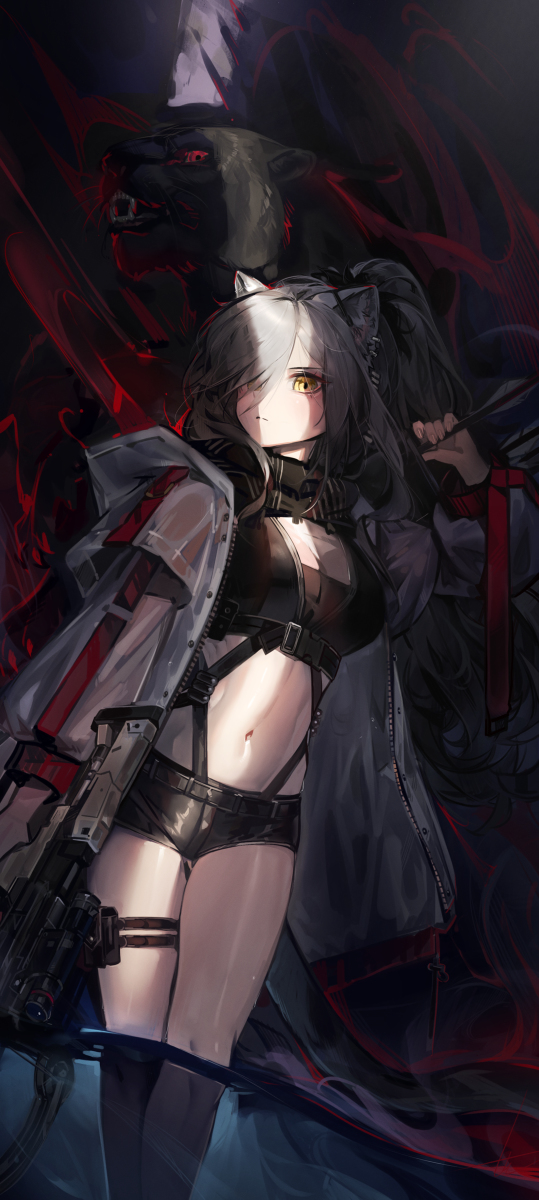 This is a pixiv picture whose title is シュヴァルツ.