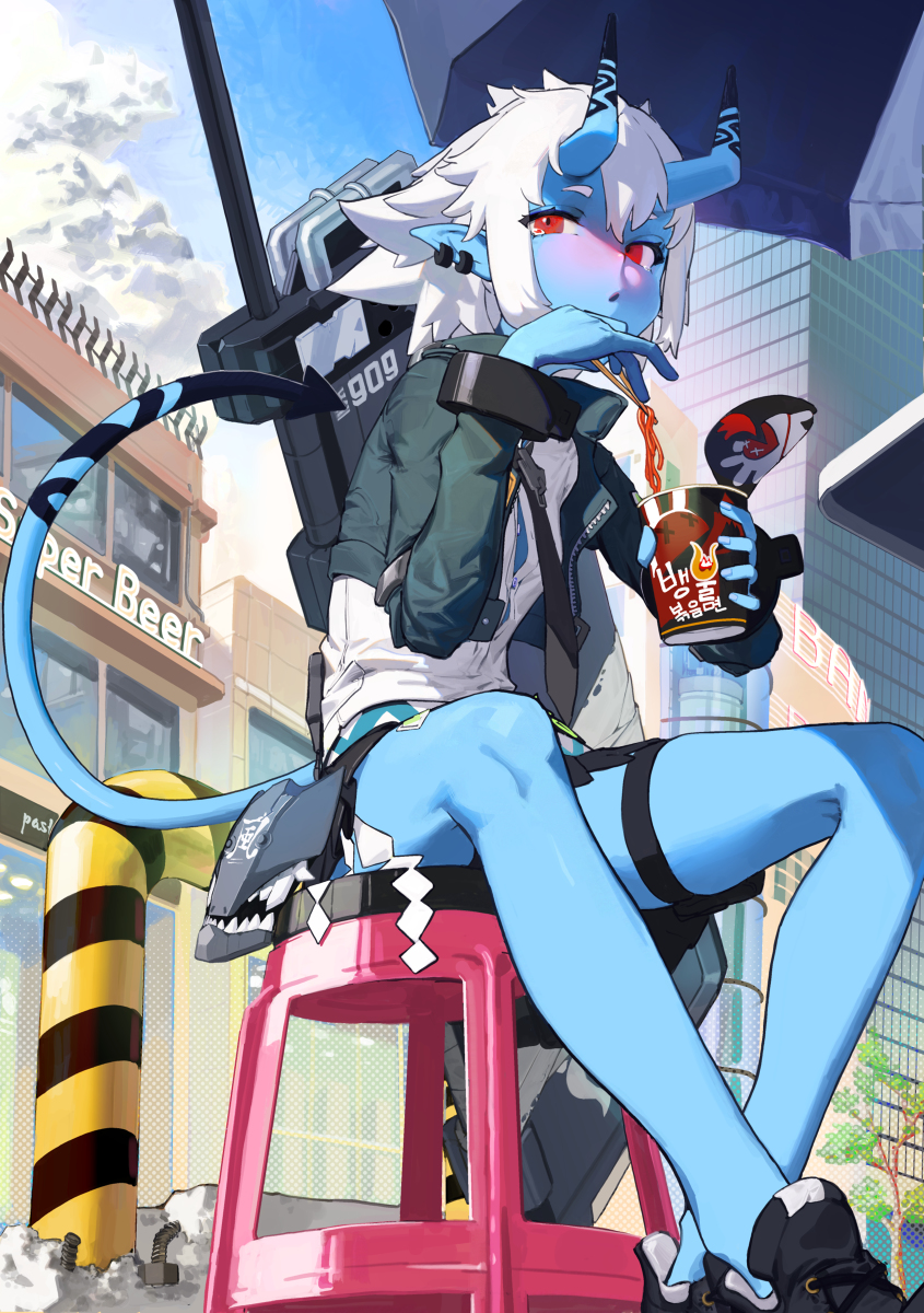 This is a pixiv picture whose title is karaii.