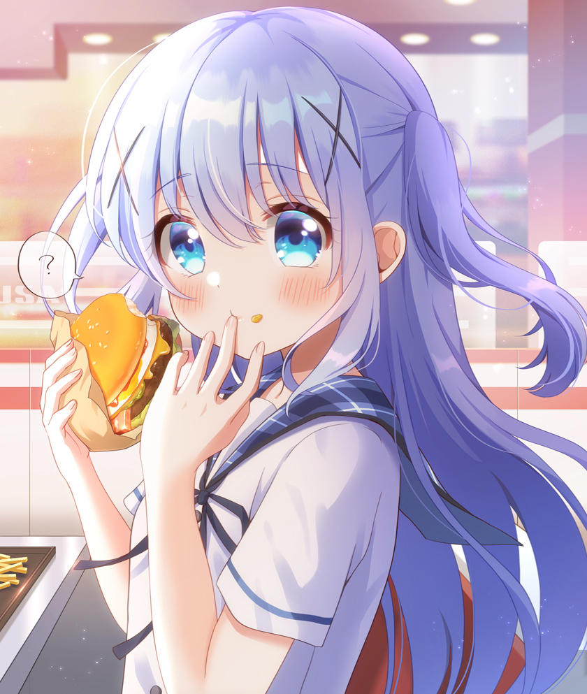 This is a pixiv picture whose title is チノちゃんついてるよ！.