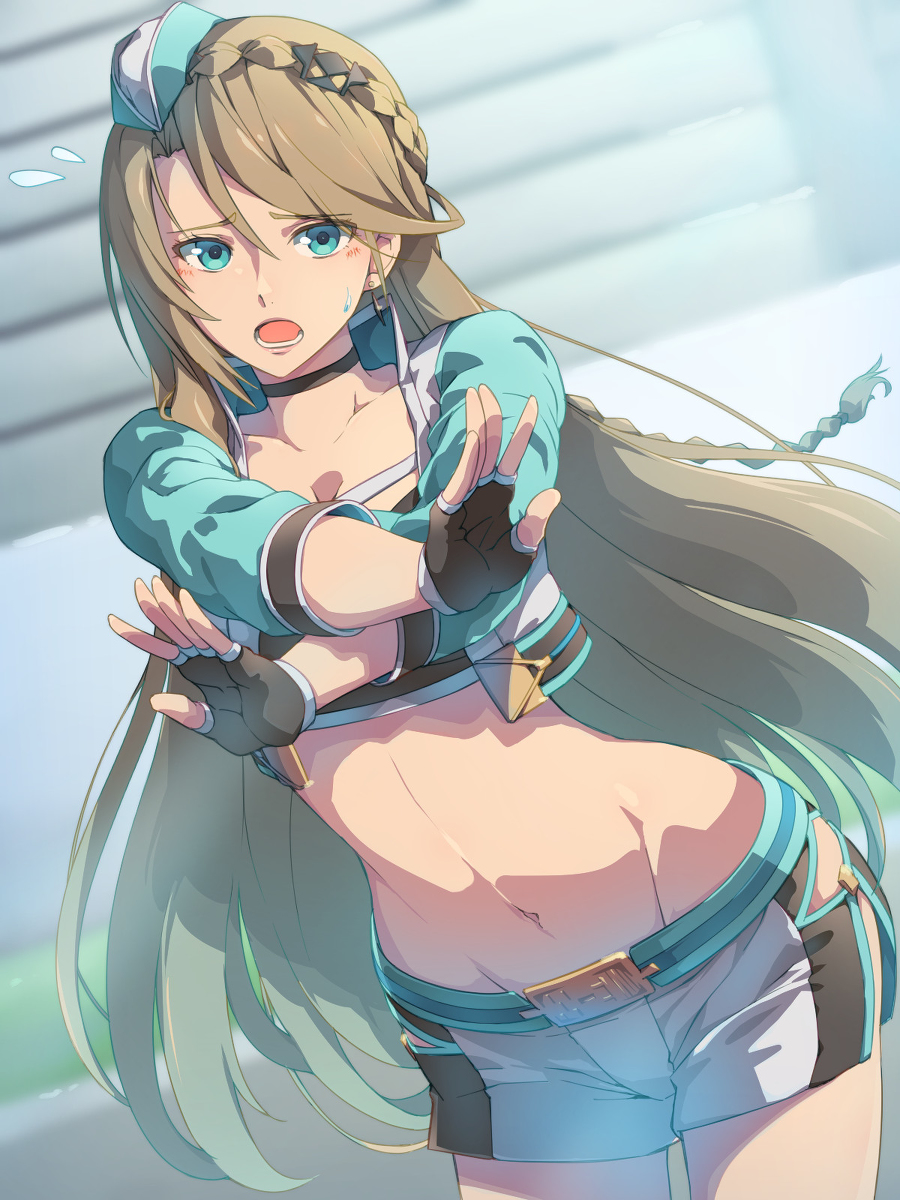 This is a pixiv picture whose title is エレイン、レースクイーン.