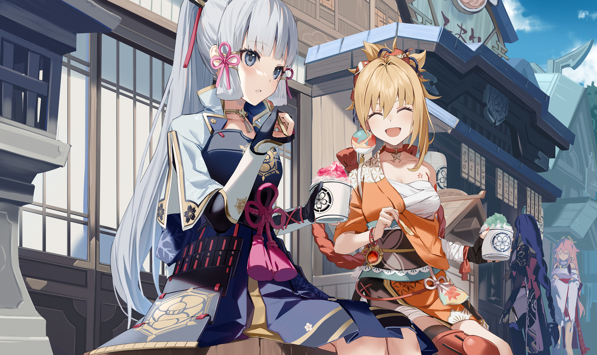This is a pixiv picture whose title is おいしい…！.