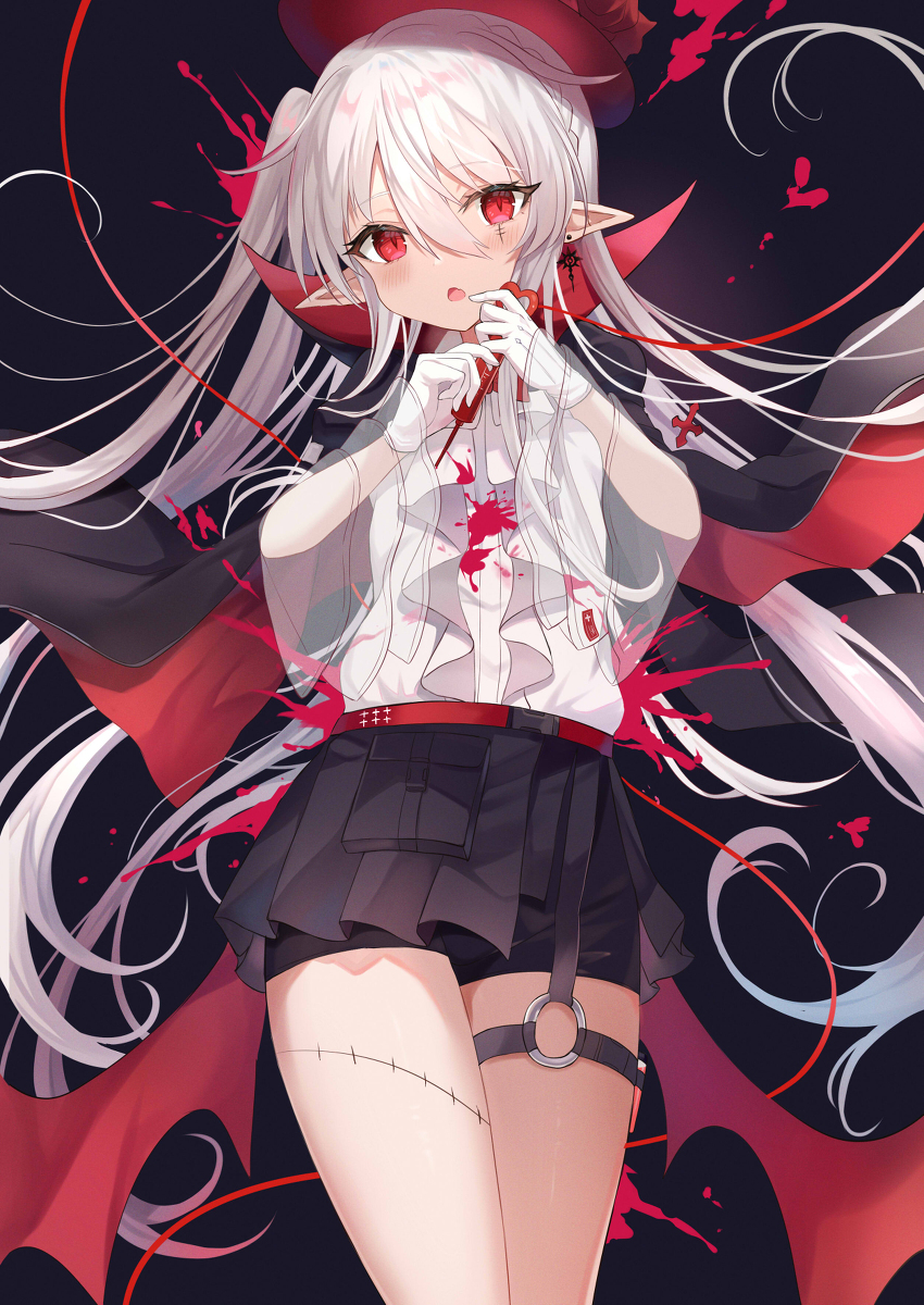 This is a pixiv picture whose title is ワルファリン.