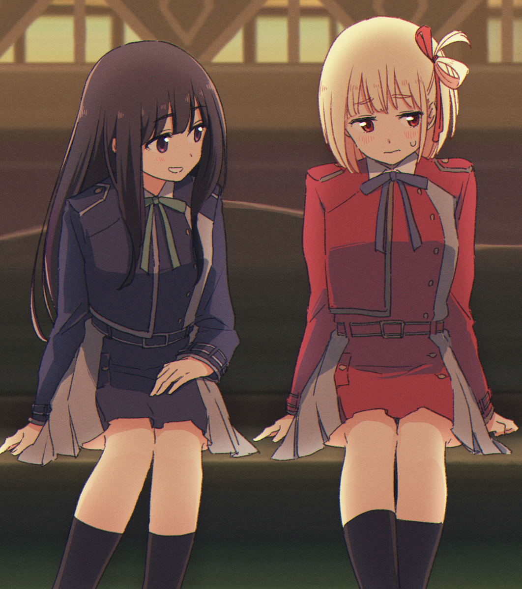 This is a pixiv picture whose title is 8話ちさたき.